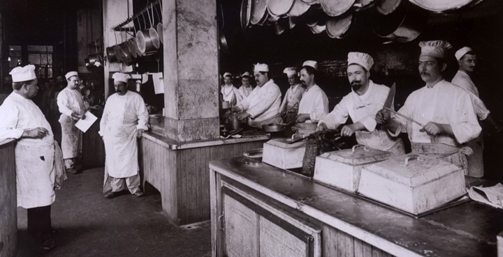 Head Chef with his Junior Chefs